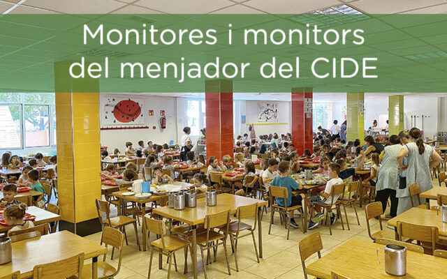 monitores menjador cide